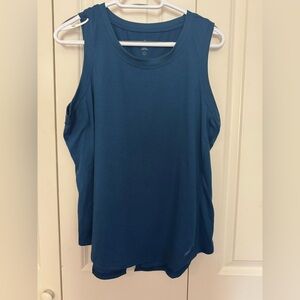 Freely Women's Teal Sleeveless Active Tank Top